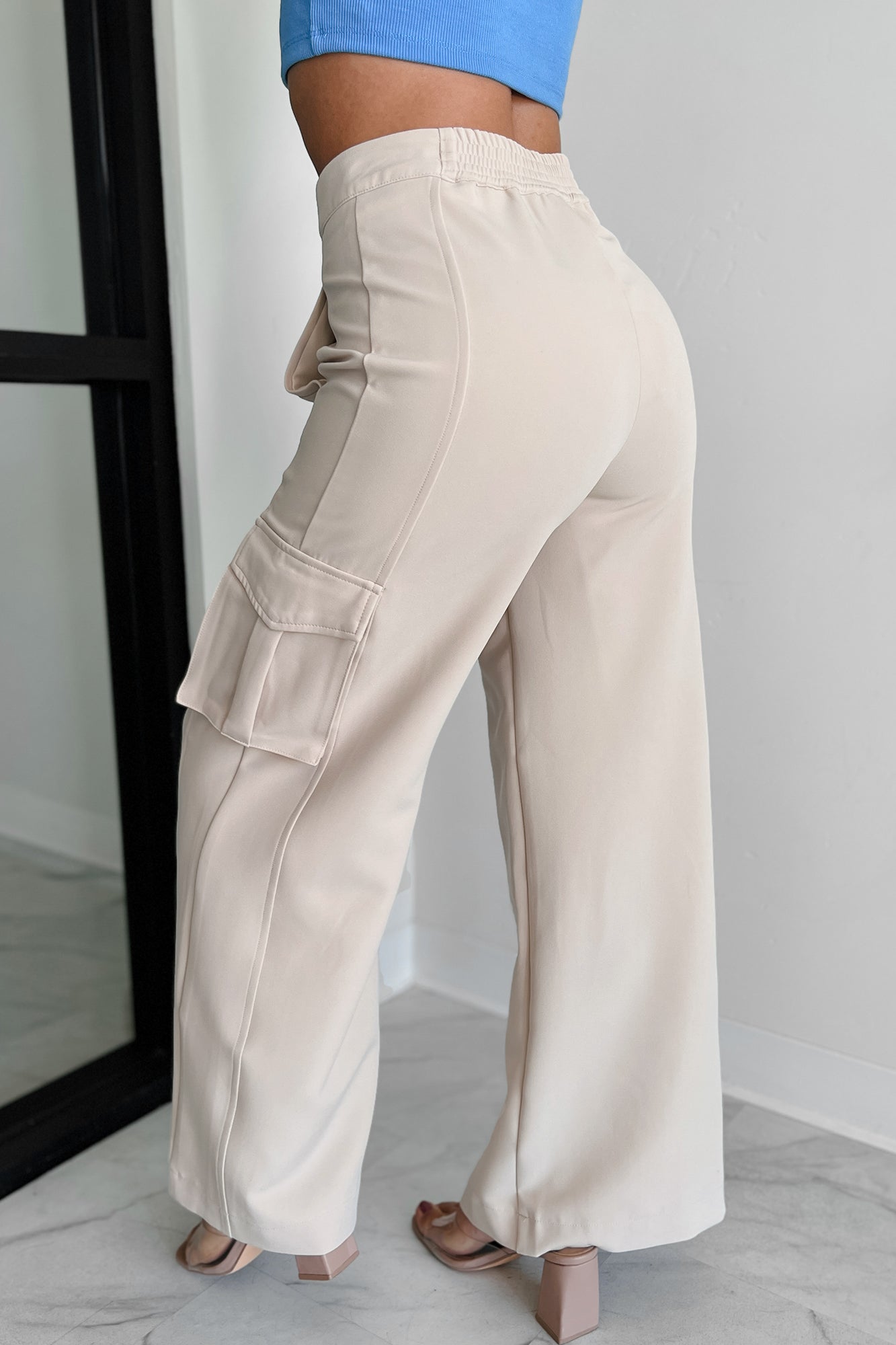 Finally On Time Cargo Pants (Taupe)