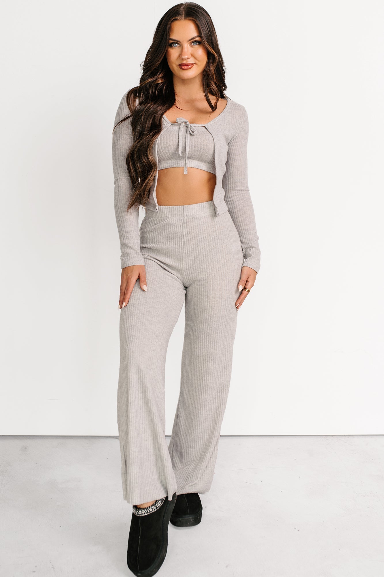 Friendly Reminder Three Piece Lounge Set (Grey)