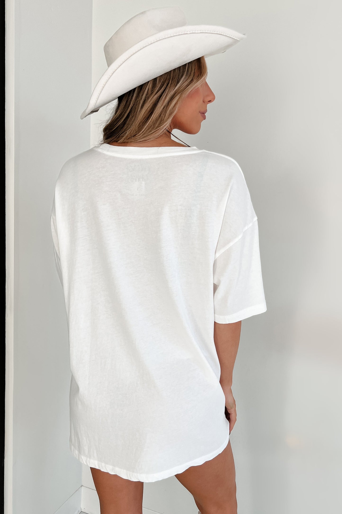 "The Wild West" Oversized Graphic Tee (Ivory)