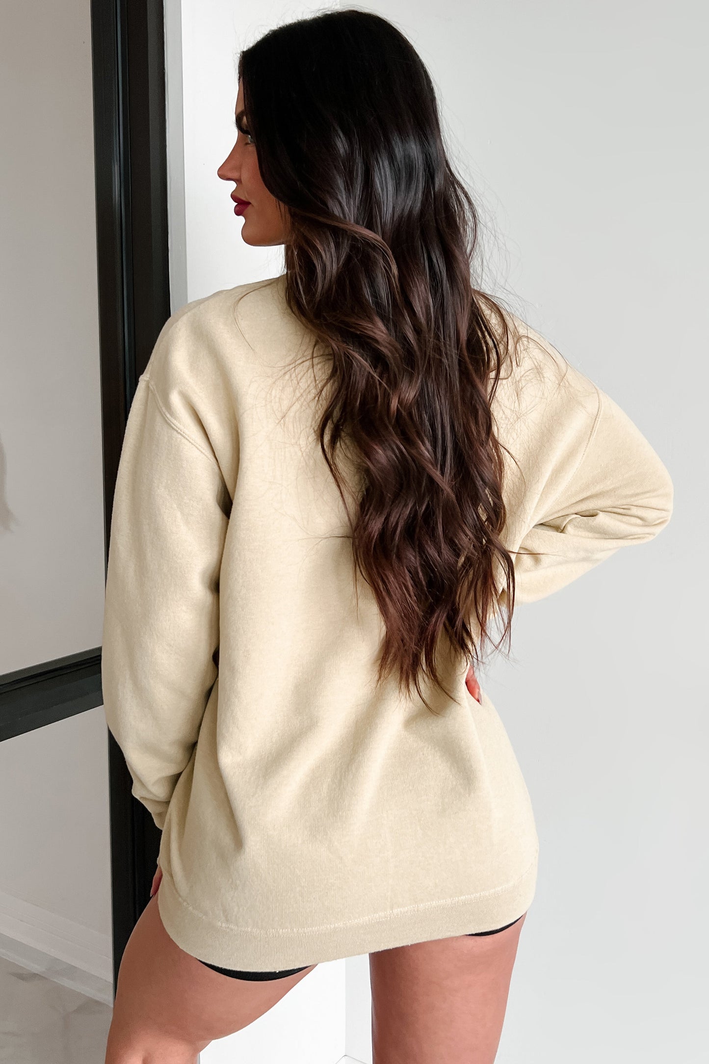 "Western Glory" Graphic Sweatshirt (Golden Flax)
