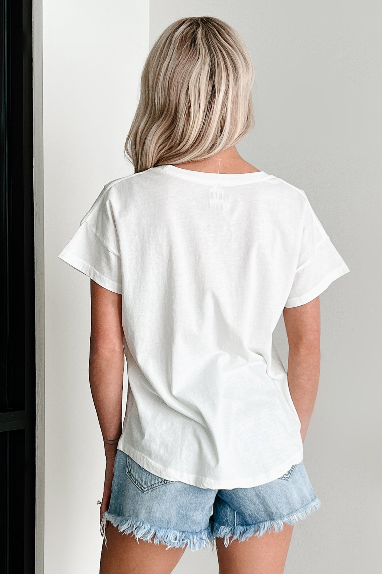 "The Lover" Butterfly Graphic T-Shirt (Ivory)
